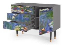 Aparador - 115х84х41 cm - S3 - The water lily pond , Gris