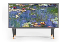 Aparador - 115х84х41 cm - S3 - The water lily pond , Gris