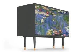 Aparador - 115х84х41 cm - S3 - The water lily pond , Antracita