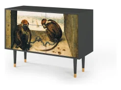 Aparador - 115х84х41 cm - S3 - Two Monkeys, Antracita