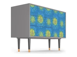 Aparador - 115х84х41 cm - S3 - Van Gogh Lights, Gris