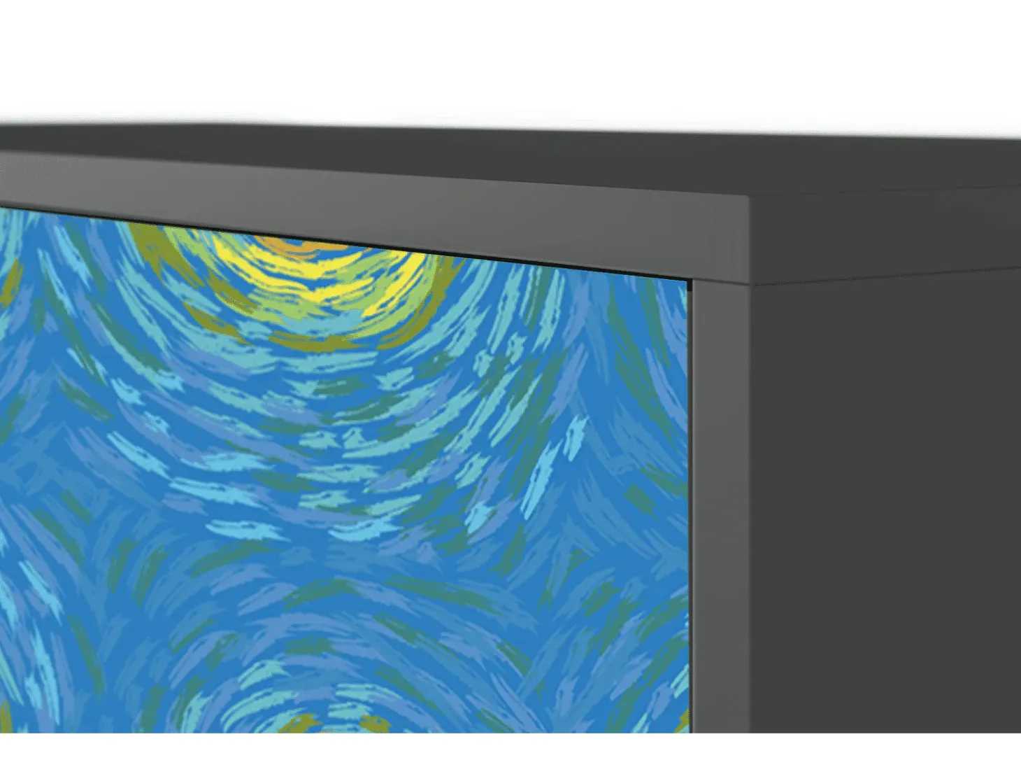 Aparador - 115х84х41 cm - S3 - Van Gogh Lights, Antracita