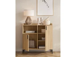 Aparador - A88cm x L90cm x P33cm roble dorado - Dover