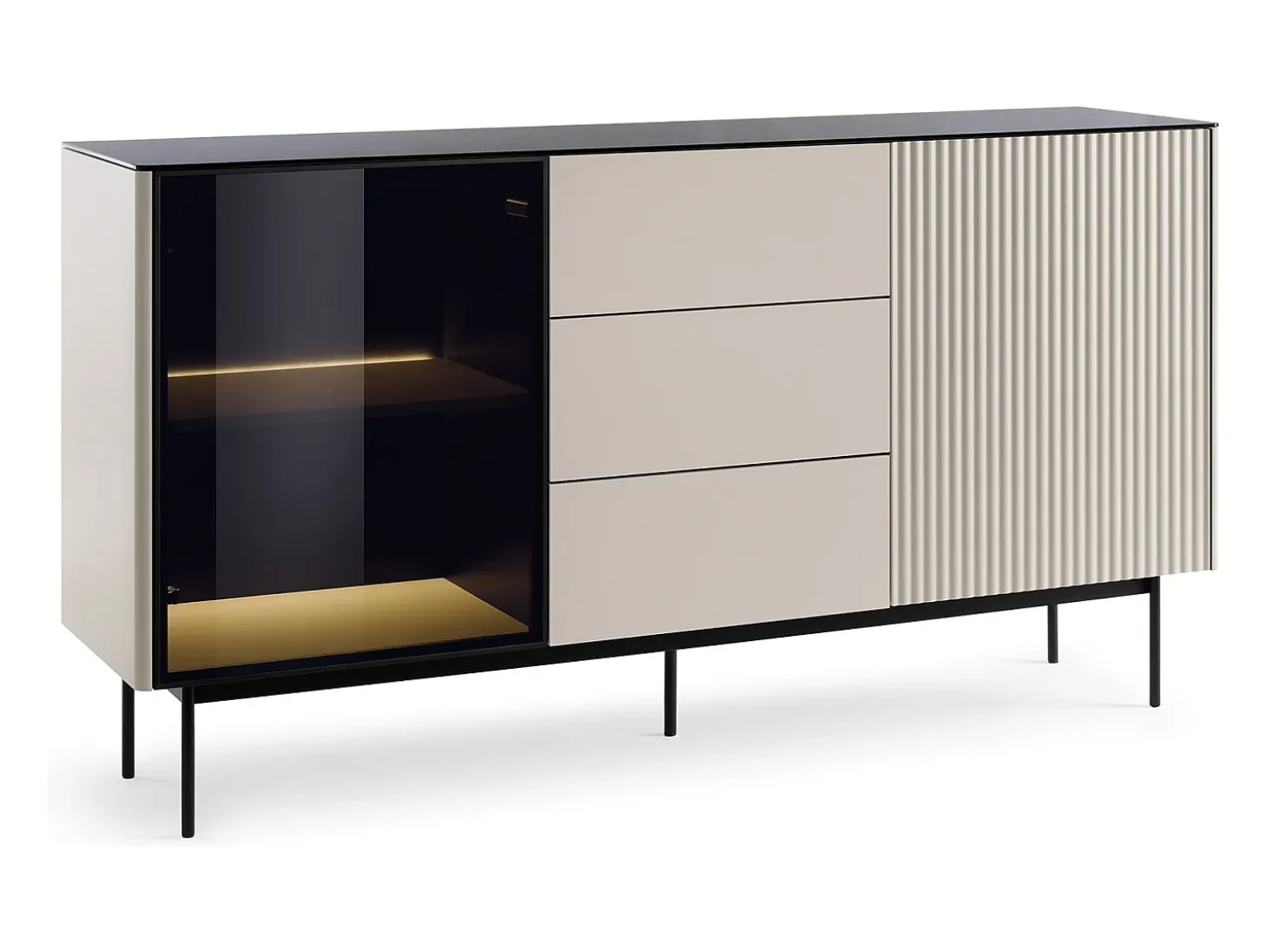 Aparador : cachemira, 157 x 84 x 39 cm