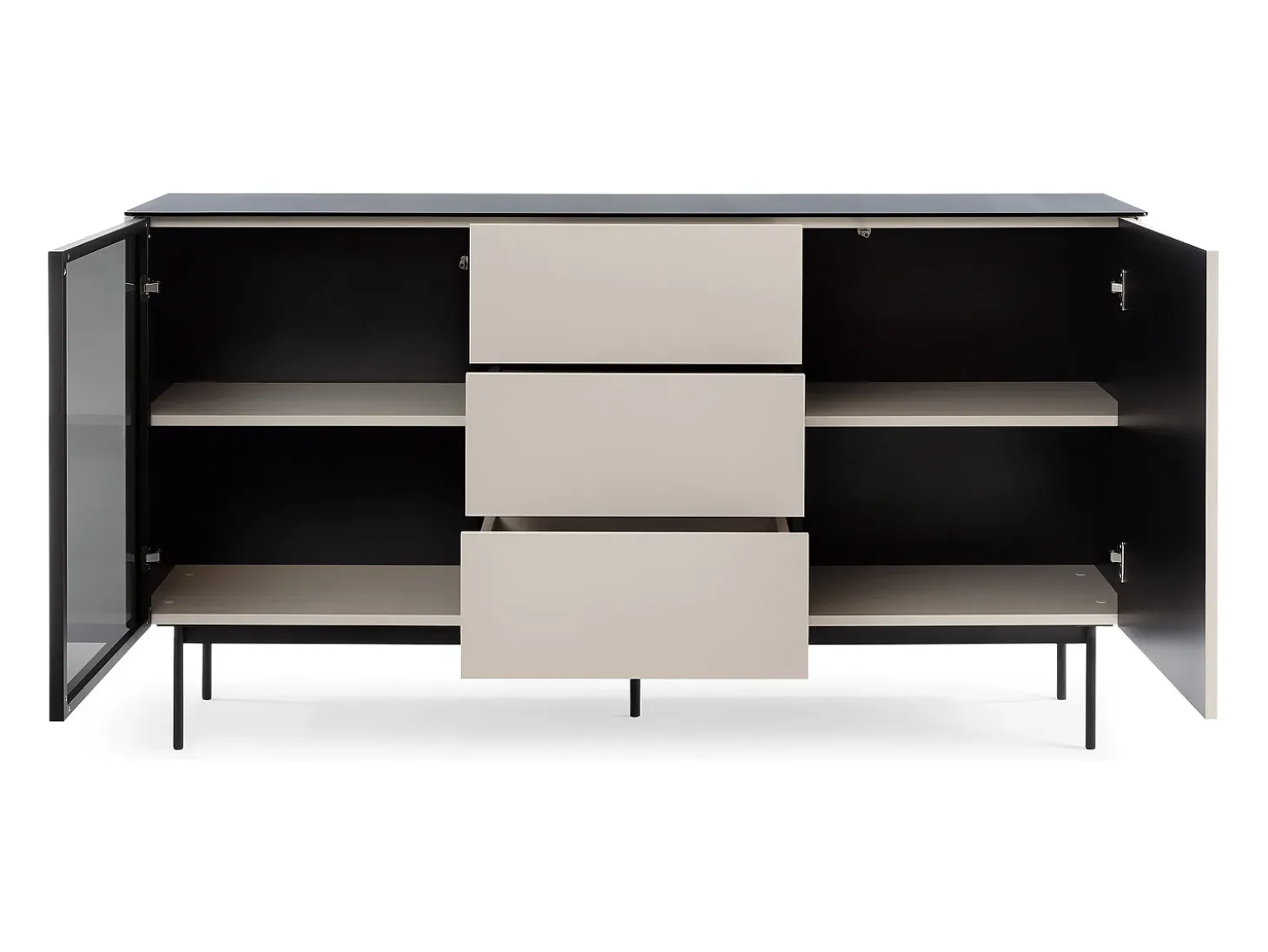 Aparador : cachemira, 157 x 84 x 39 cm