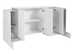 Aparador 170 cm cocina salón 5 puertas 4 estantes Pillon Lumi