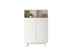 Aparador 2 puertas - A140cm x L90cm x F34cm - blanco - Printed Sérig