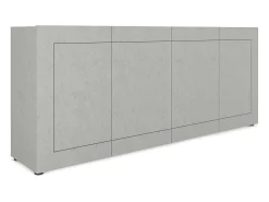 Aparador 4 puertas 200x40x83,5 cm Elios cachemira
