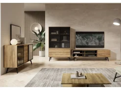 Aparador : roble barroco dorado, 144 x 85 x 39 cm