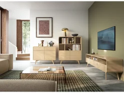 Aparador : roble vicenza, 160 x 84 x 39 cm