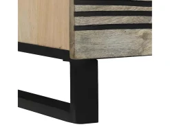 Aparador 80 x 33 x 75 cm madera maciza de mango