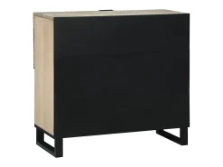 Aparador 80 x 33 x 75 cm madera maciza de mango