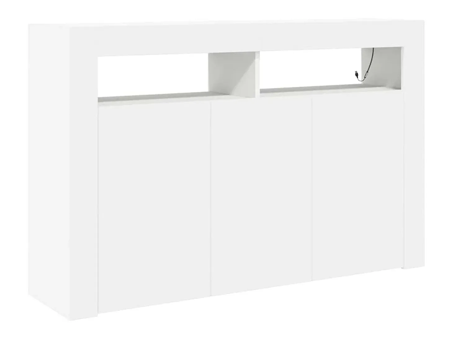 Aparador 116 x 30 x 75 cm Madera de ingeniería