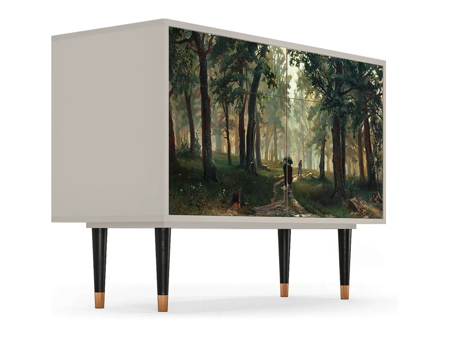 Aparador - 115x85x48 cm - BS4 - Rain in the Oak Forest, Arena