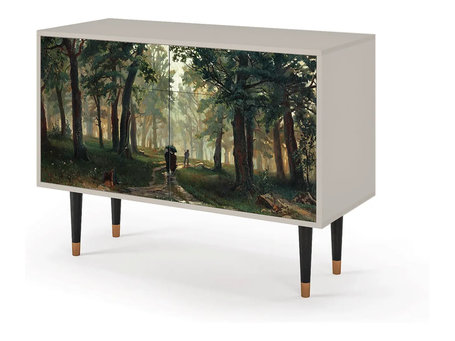 Aparador - 115x85x48 cm - BS4 - Rain in the Oak Forest, Arena