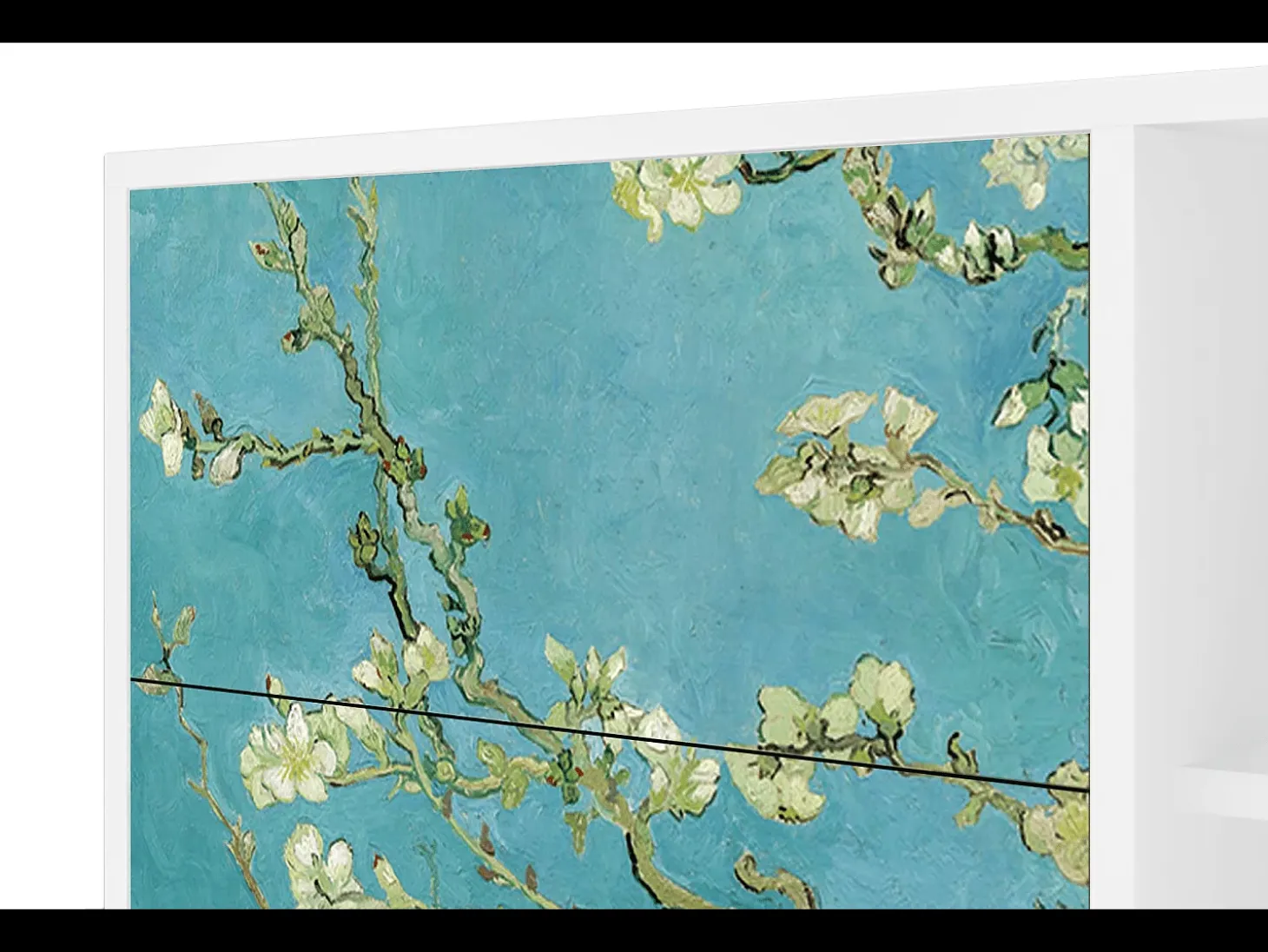 Aparador - 125x98x48 cm - BS2 - Almond Blossom, Blanco