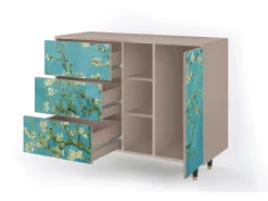 Aparador - 125x98x48 cm - BS2 - Almond Blossom, Latte