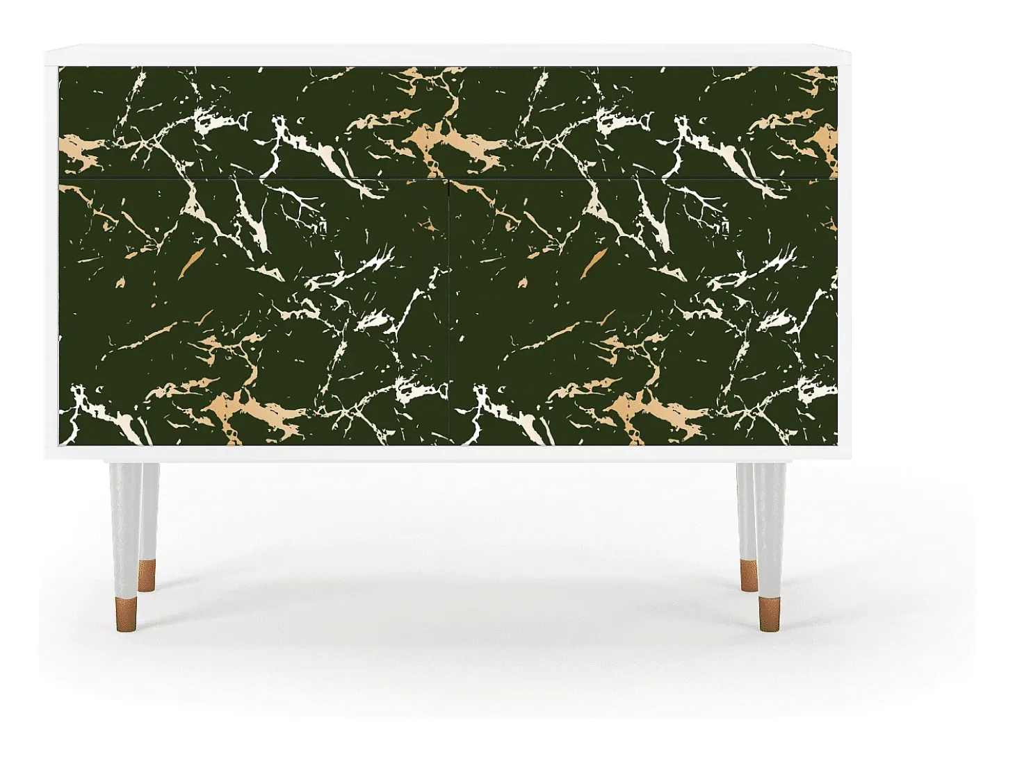 Aparador - 115x85x48 cm - BS4 - Amazon Forest, Blanco