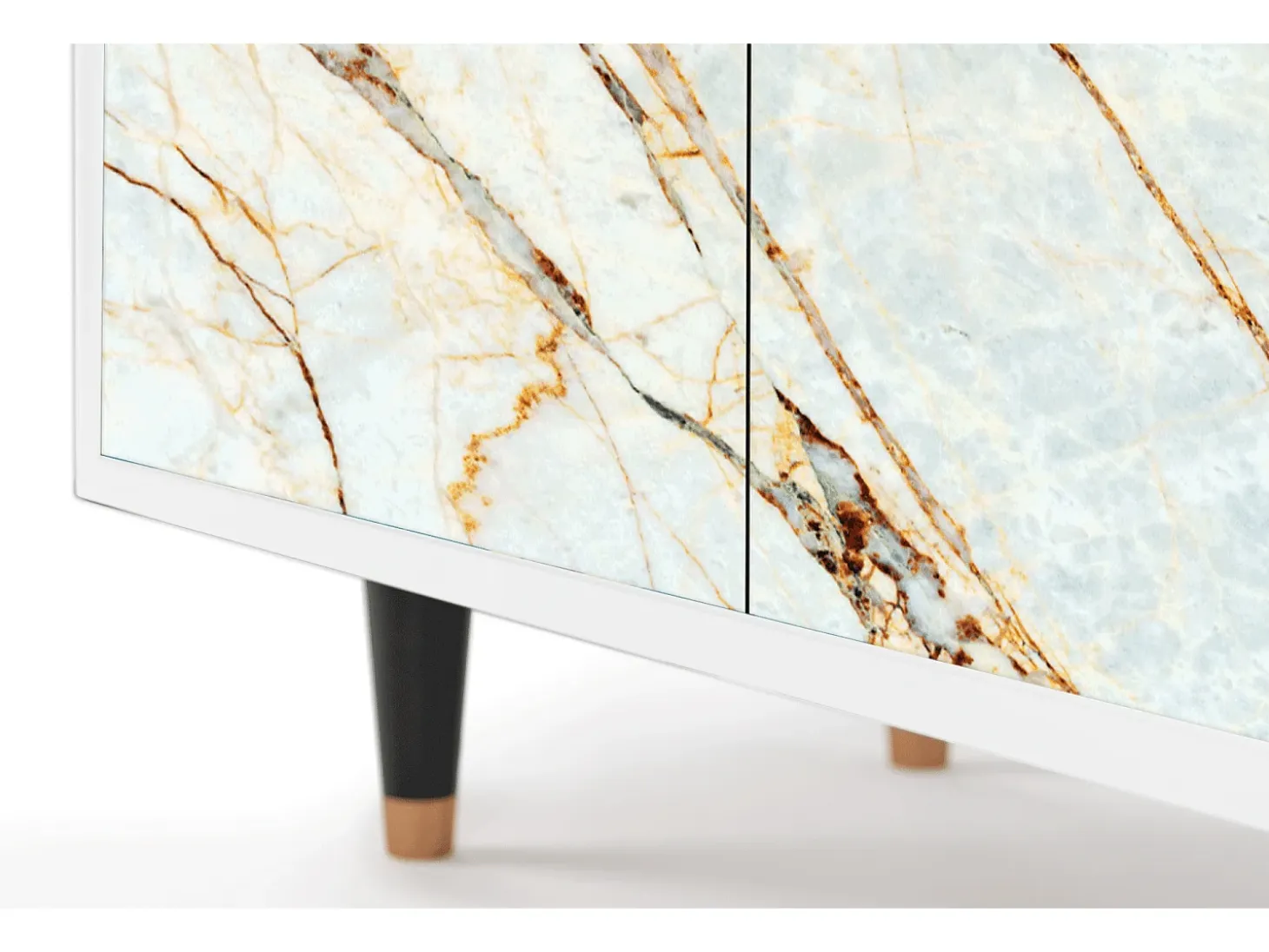 Aparador - 94x96x48 cm - BS3 - Arenay Marble, Blanco