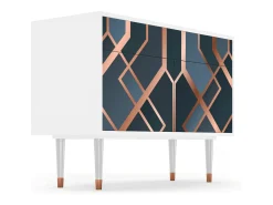 Aparador - 115x85x48 cm - BS4 - Ashy 1920', Blanco