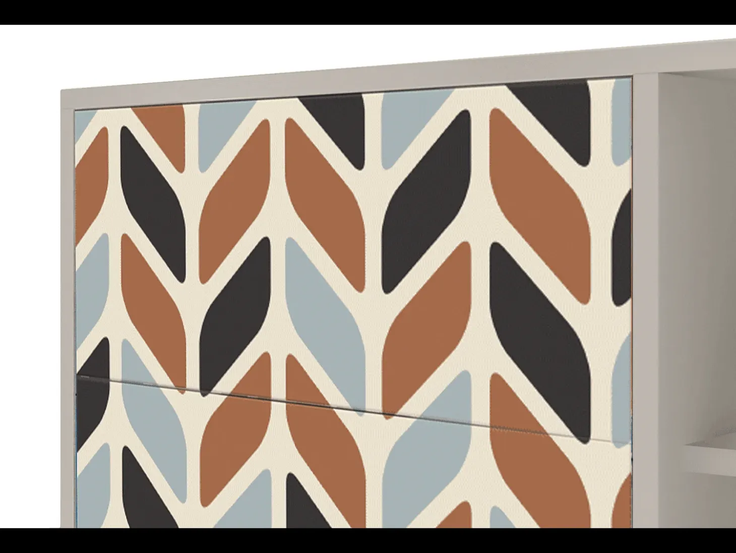 Aparador - 125x98x48 cm - BS2 - Beige Laure, Arena