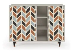 Aparador - 125x98x48 cm - BS2 - Beige Laure, Arena