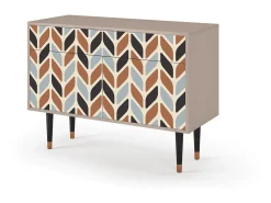 Aparador - 115x85x48 cm - BS4 - Beige Laure, Latte