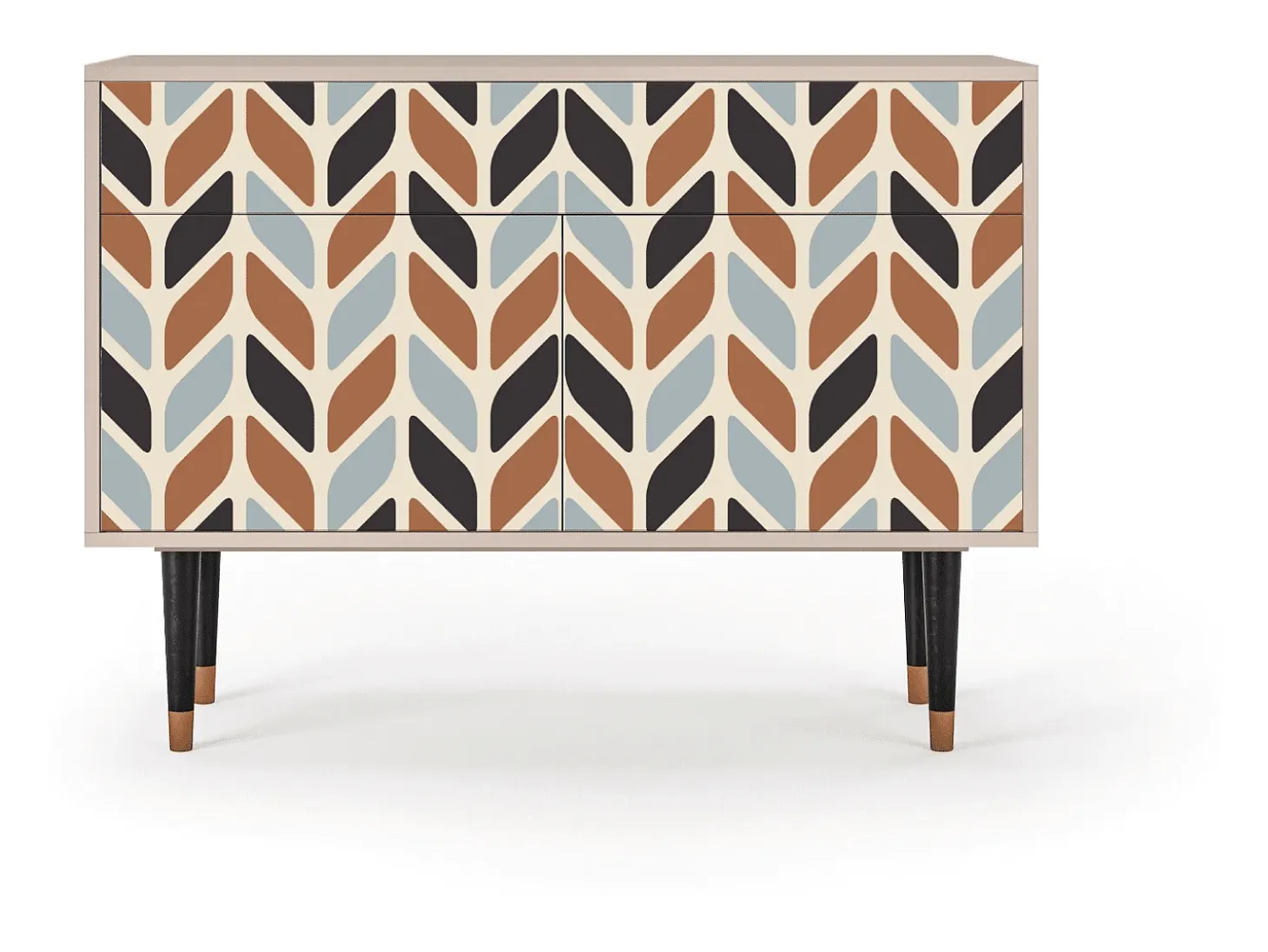 Aparador - 115x85x48 cm - BS4 - Beige Laure, Latte