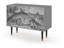 Aparador - 115x85x48 cm - BS4 - Big Fish Eat Little, Gris