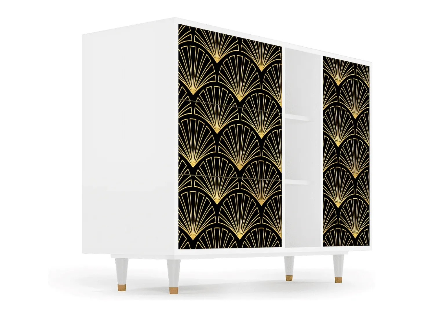 Aparador - 125x98x48 cm - BS2 - Bird of Juno, Blanco