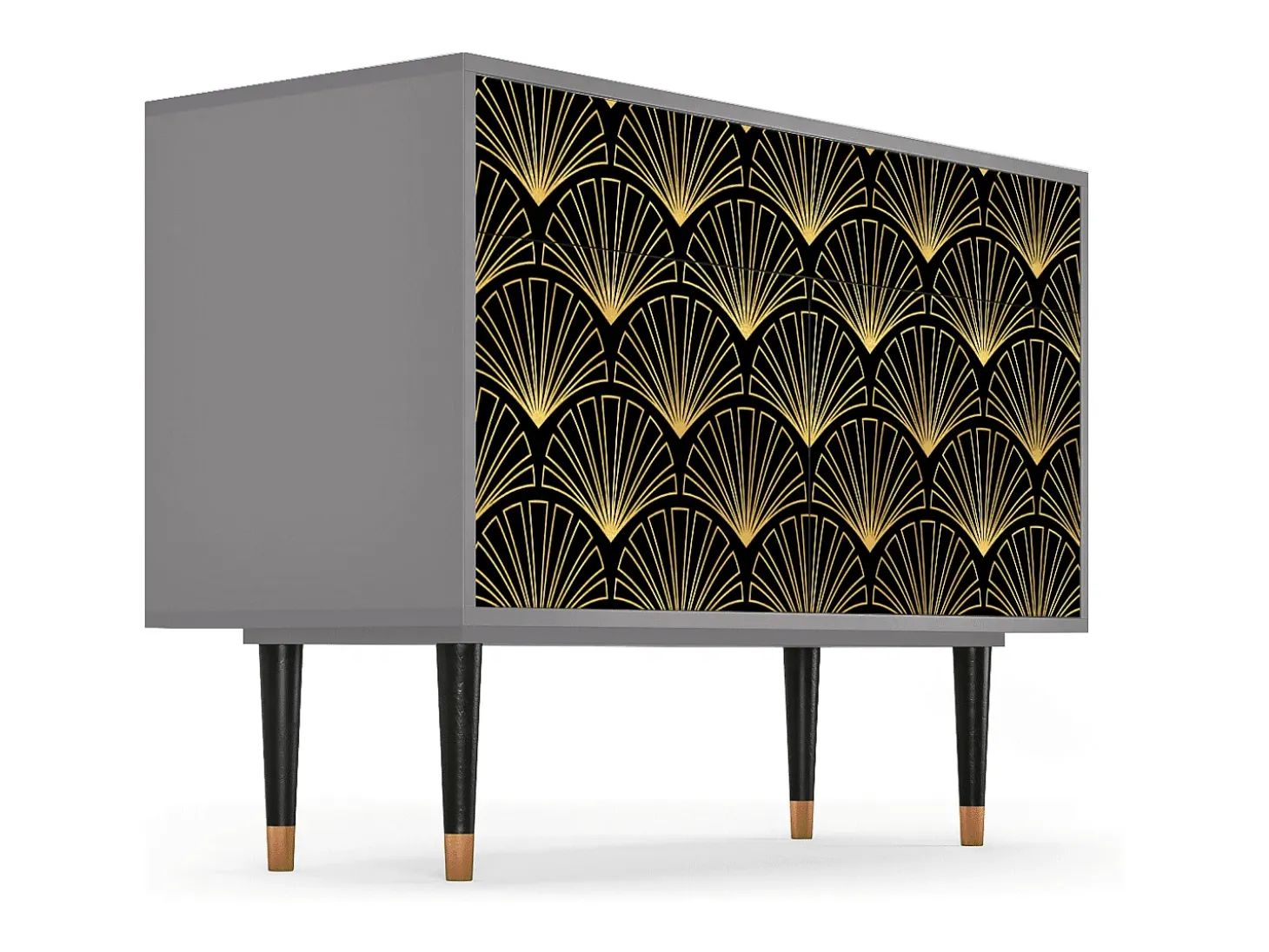 Aparador - 115x85x48 cm - BS4 - Bird of Juno, Gris