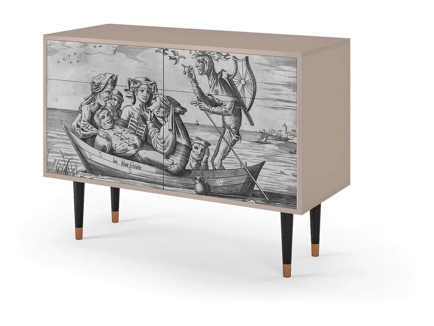 Aparador - 115x85x48 cm - BS4 - Blau Schuyte, Latte
