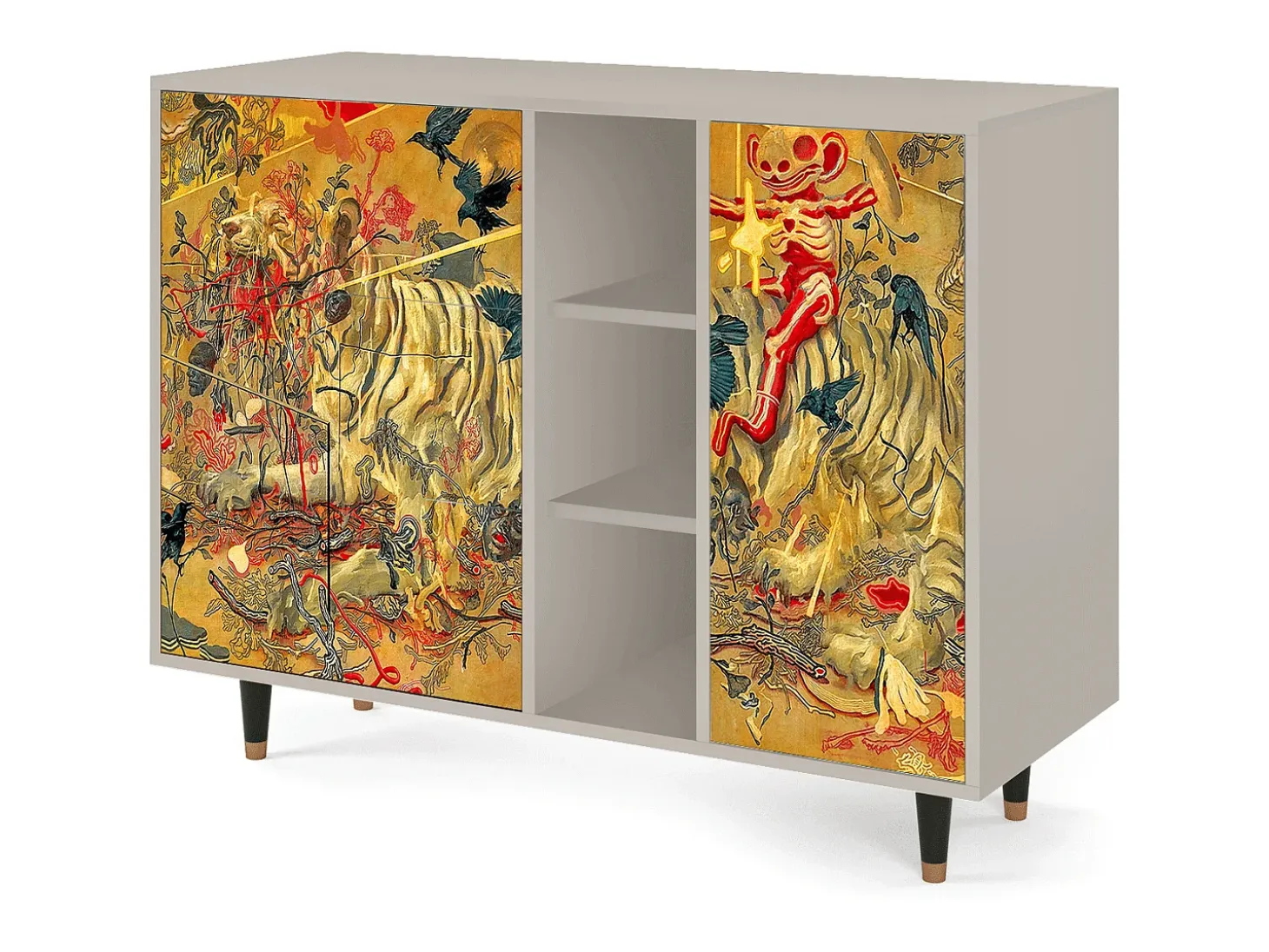 Aparador - 125x98x48 cm - BS2 - Blood by James Jean, Arena