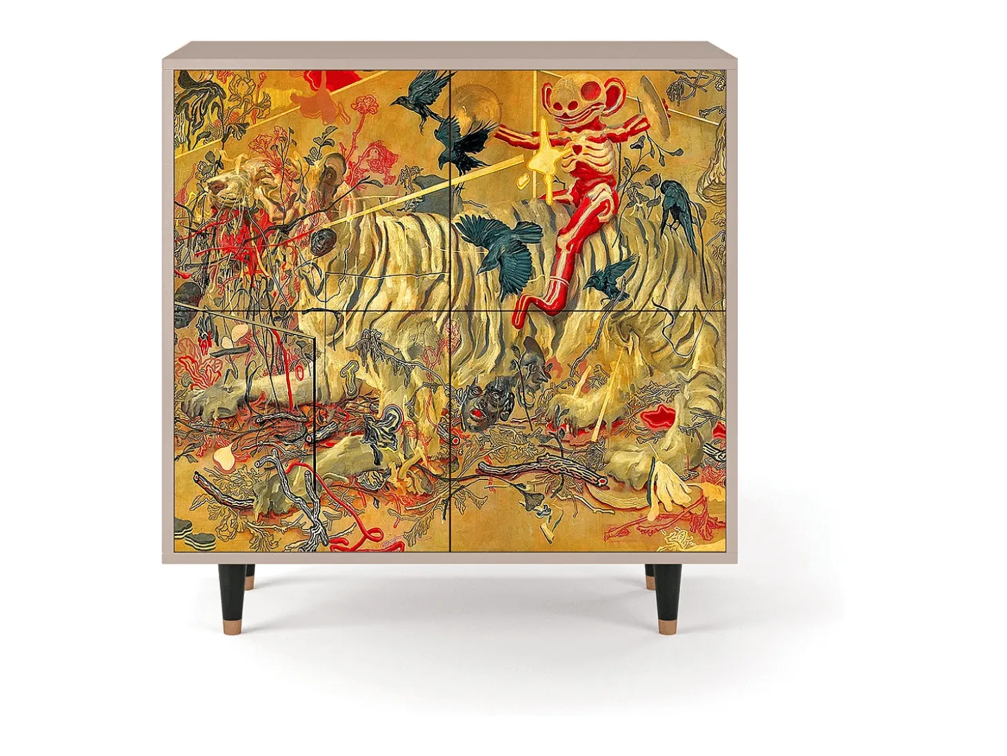 Aparador - 94x96x48 cm - BS3 - Blood by James Jean, Latte