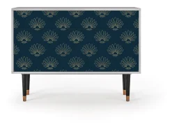 Aparador - 115x85x48 cm - BS4 - Blue Lotus, Gris