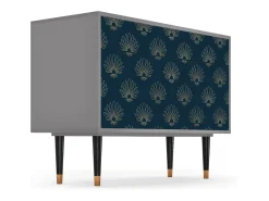 Aparador - 115x85x48 cm - BS4 - Blue Lotus, Gris