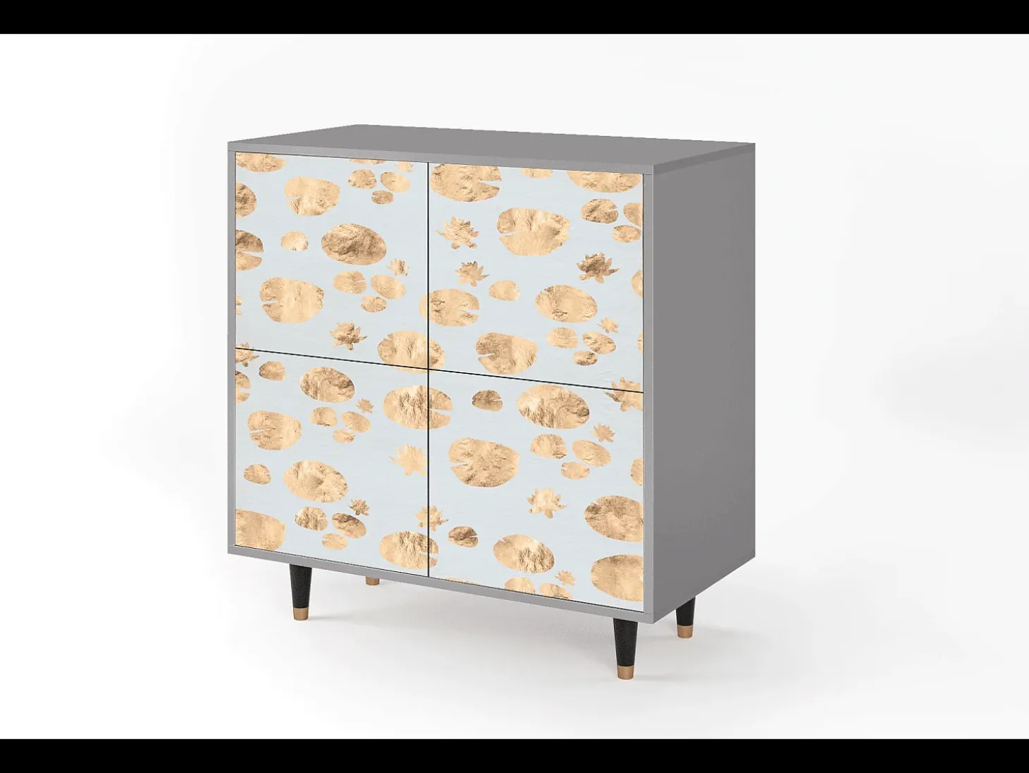 Aparador - 94x96x48 cm - BS3 - Blue Giraffe, Gris