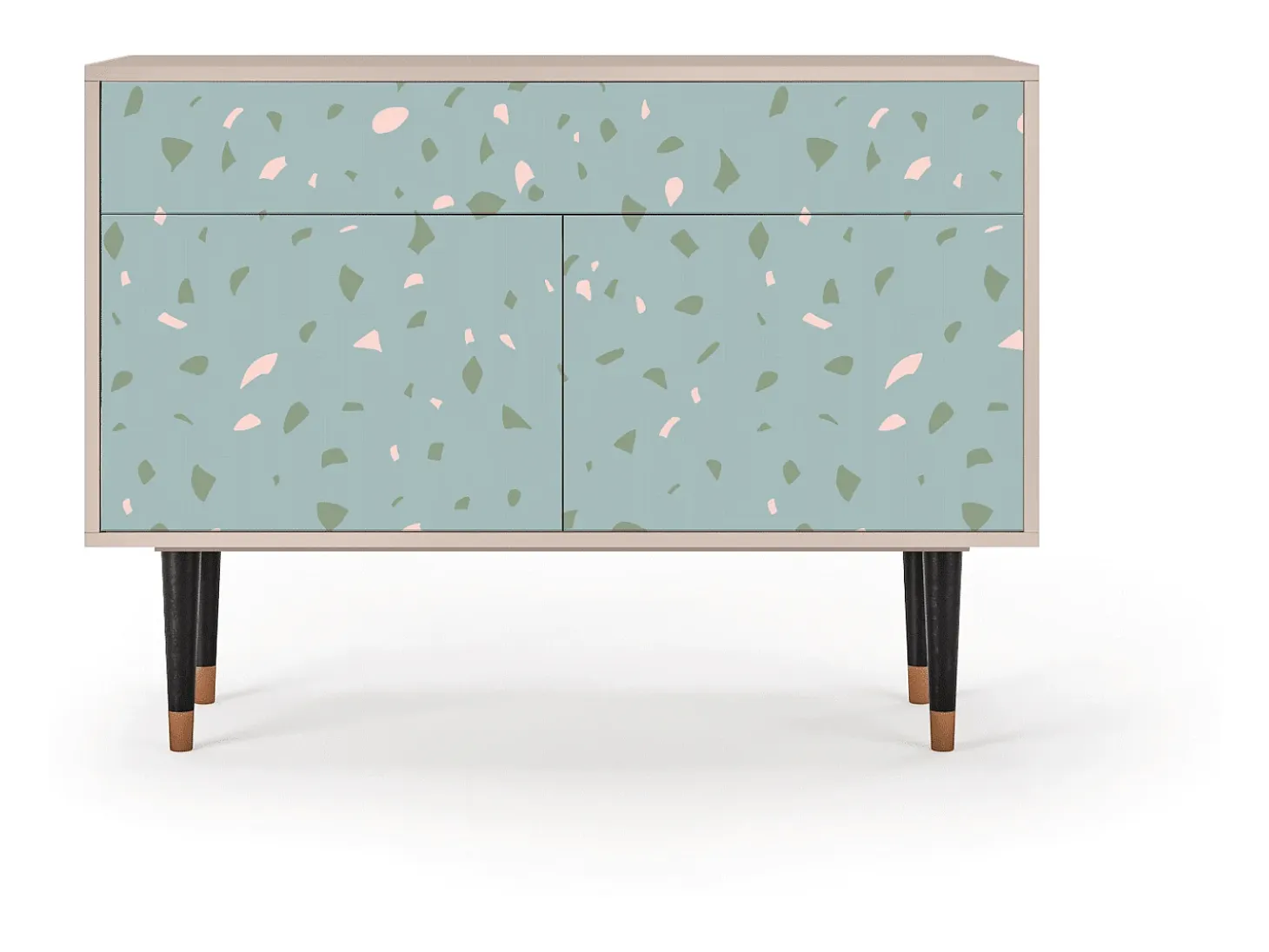 Aparador - 115x85x48 cm - BS4 - Blue Drops, Latte