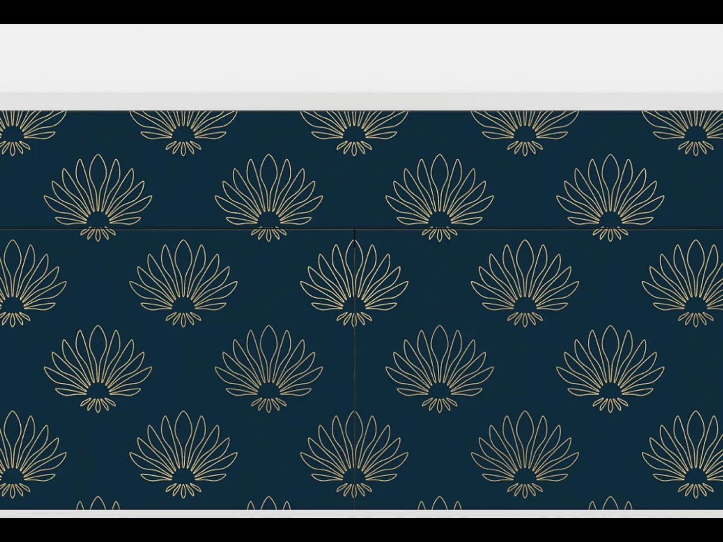 Aparador - 115x85x48 cm - BS4 - Blue Lotus, Blanco