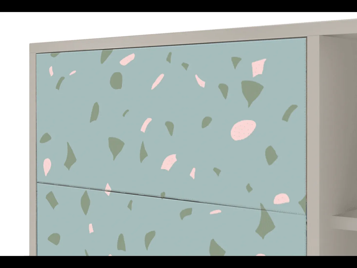 Aparador - 125x98x48 cm - BS2 - Blue Drops, Arena
