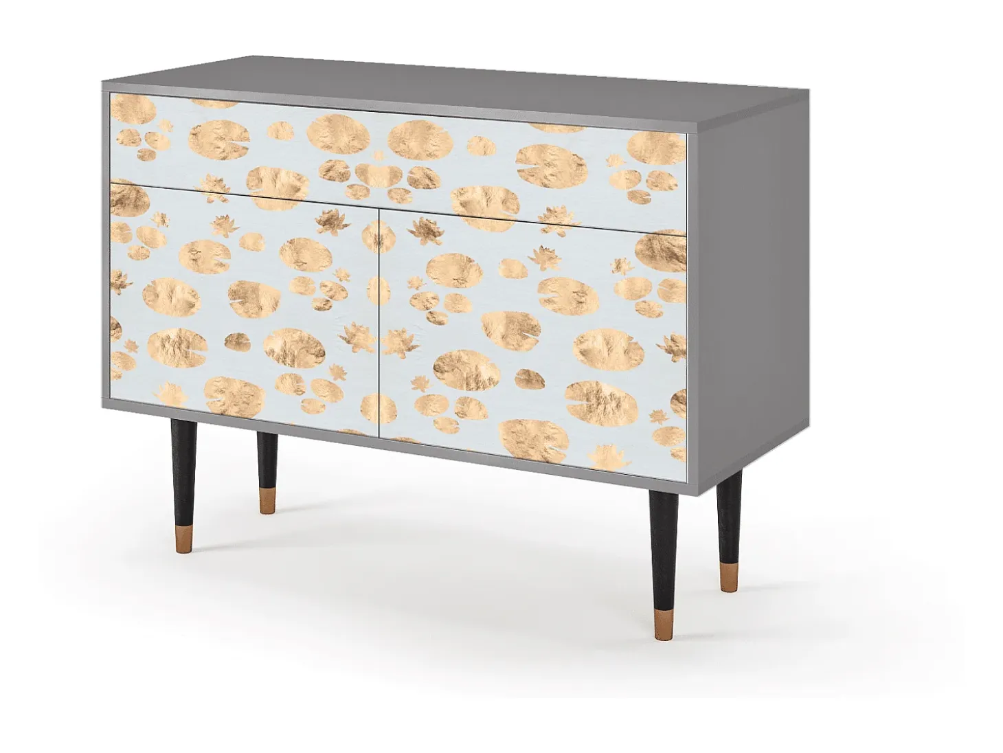 Aparador - 115x85x48 cm - BS4 - Blue Giraffe, Gris