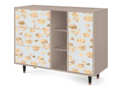 Aparador - 125x98x48 cm - BS2 - Blue Giraffe, Latte