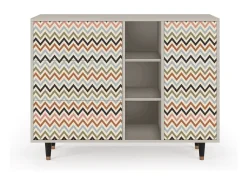 Aparador - 125x98x48 cm - BS2 - Bright Ripple, Arena