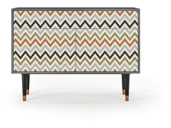 Aparador - 115x85x48 cm - BS4 - Bright Ripple, Antracita