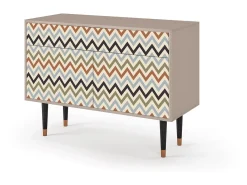 Aparador - 115x85x48 cm - BS4 - Bright Ripple, Latte