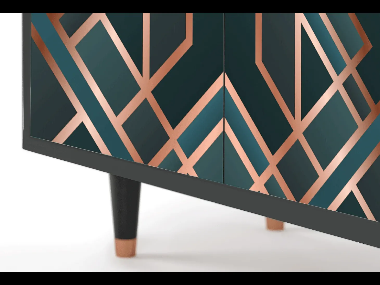 Aparador - 94x96x48 cm - BS3 - Bronze Crossroad, Antracita
