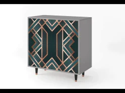 Aparador - 94x96x48 cm - BS3 - Bronze Crossroad, Gris