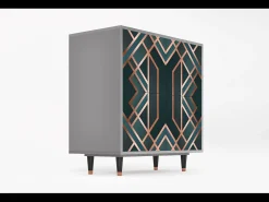 Aparador - 94x96x48 cm - BS3 - Bronze Crossroad, Gris