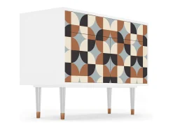 Aparador - 115x85x48 cm - BS4 - Brown Sensation, Blanco