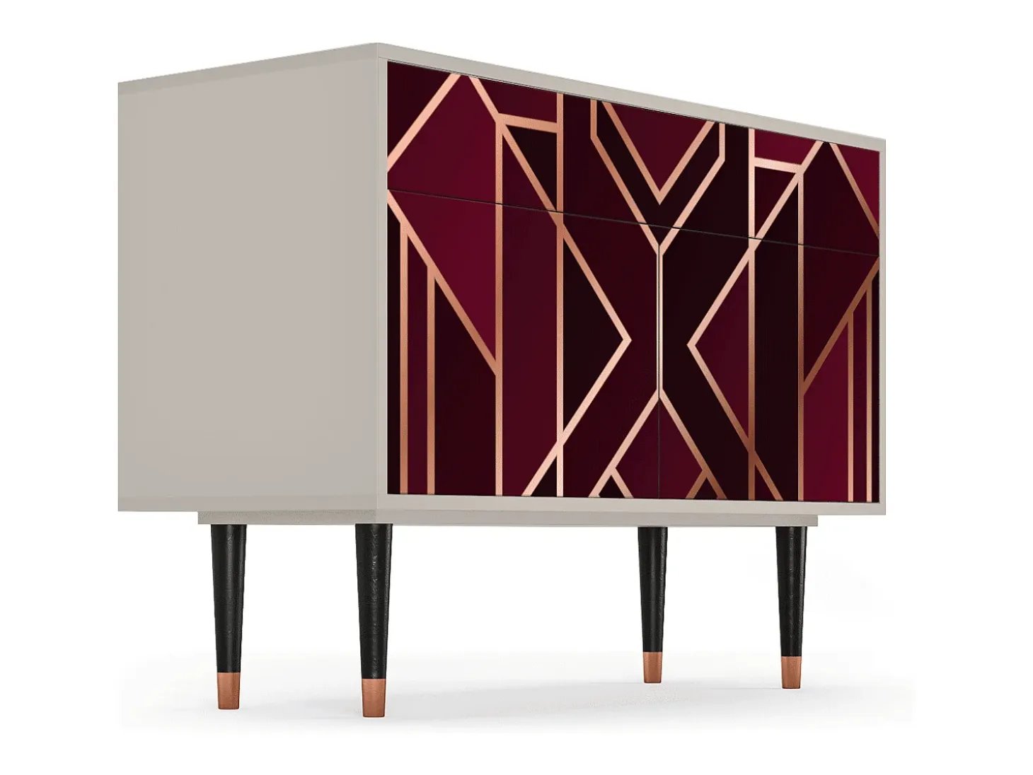 Aparador - 115x85x48 cm - BS4 - Burgundy Jewelery, Arena
